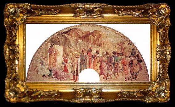 framed  Benozzo Gozzoli Adoration of the Magi, ta009-2